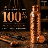 Gourde MonCuivre Artisanale 0% microplastique 0 bactérie 2