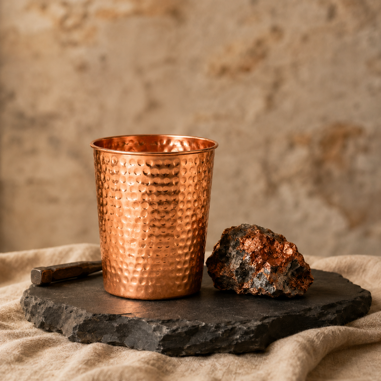 Verre en Cuivre fait Main